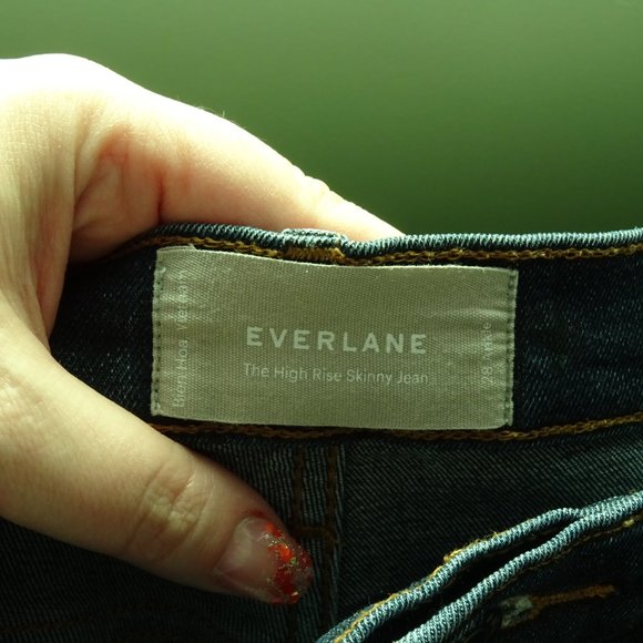 Everlane High Rise Skinny Jeans size XS - Picture 5 of 6